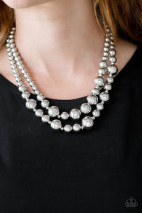 I Double Dare You - Silver Paparazzi Necklace