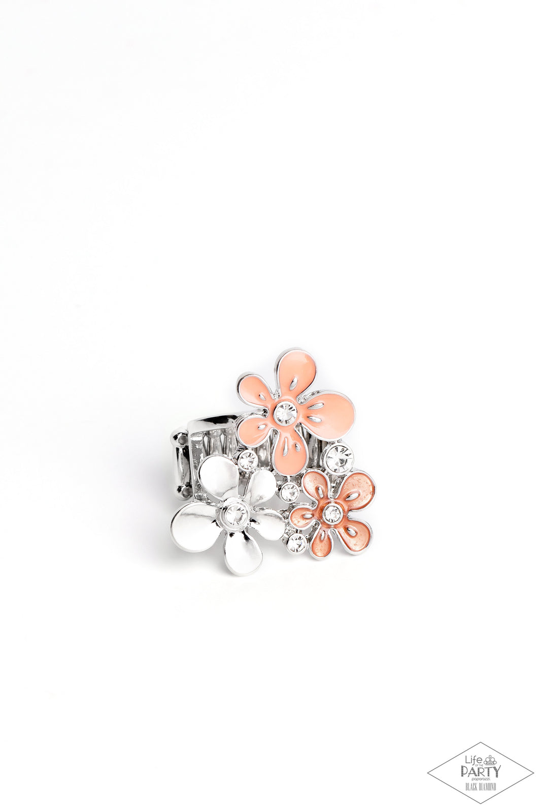 How Does Your Garden Grow? - Orange Paparazzi Ring