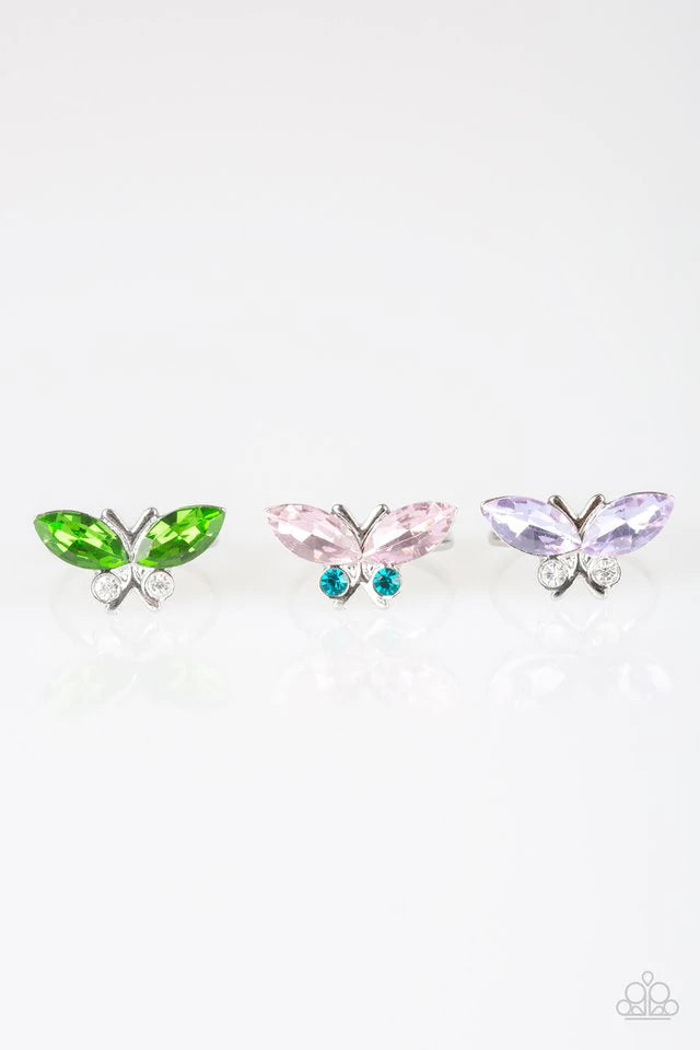 Paparazzi ♥ Starlet Shimmer  Butterfly Gem Ring  ♥ P4SS-MTXX-134XX - Barbara Towles Masterson's Store