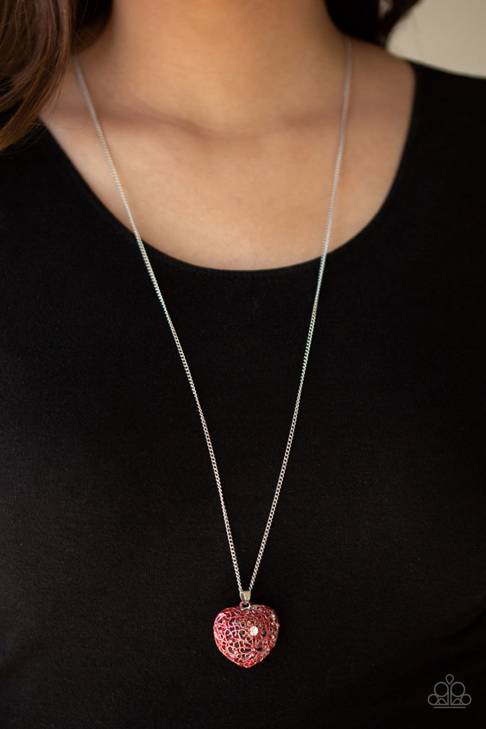 Love Is All Around - Red - Barbara Towles Masterson's Store