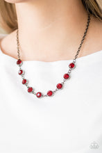 Load image into Gallery viewer, Starlit Socials - Red - Barbara Towles Masterson&#39;s Store
