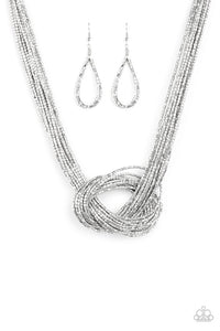 Knotted Knockout - Silver - Barbara Towles Masterson's Store