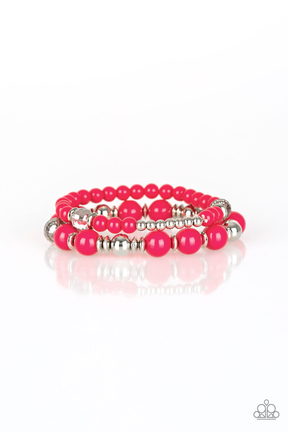 Colorful Collisions - Pink - Barbara Towles Masterson's Store