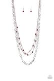 Metro Mixer Necklace -  Red - Barbara Towles Masterson's Store