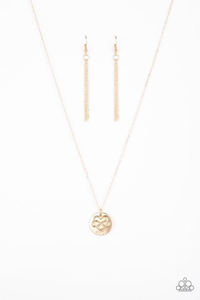 Home Is Where Mom Is - Gold Necklace - Barbara Towles Masterson's Store