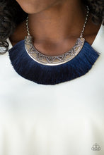 Load image into Gallery viewer, Might and MANE - Blue Necklace - Barbara Towles Masterson&#39;s Store
