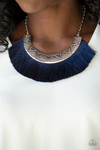 Might and MANE - Blue Necklace - Barbara Towles Masterson's Store