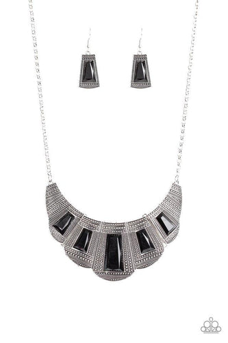 Lion Den - Black Necklace - Barbara Towles Masterson's Store