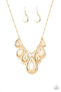 Teardrop Tempest - Gold - Barbara Towles Masterson's Store