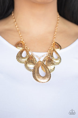 Teardrop Tempest - Gold - Barbara Towles Masterson's Store