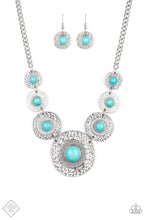Load image into Gallery viewer, TIGER TRAP TURQUOISE AND SILVER
