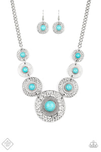 TIGER TRAP TURQUOISE AND SILVER