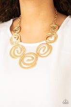 Load image into Gallery viewer, Statement Swirl - Gold - Barbara Towles Masterson&#39;s Store
