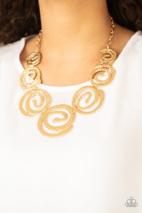 Statement Swirl - Gold - Barbara Towles Masterson's Store