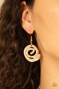 Statement Swirl - Gold - Barbara Towles Masterson's Store