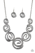 Load image into Gallery viewer, Statement Swirl - Black - Barbara Towles Masterson&#39;s Store
