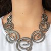 Statement Swirl - Black - Barbara Towles Masterson's Store