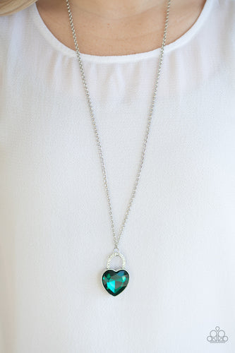Locked in Love - Green - Barbara Towles Masterson's Store