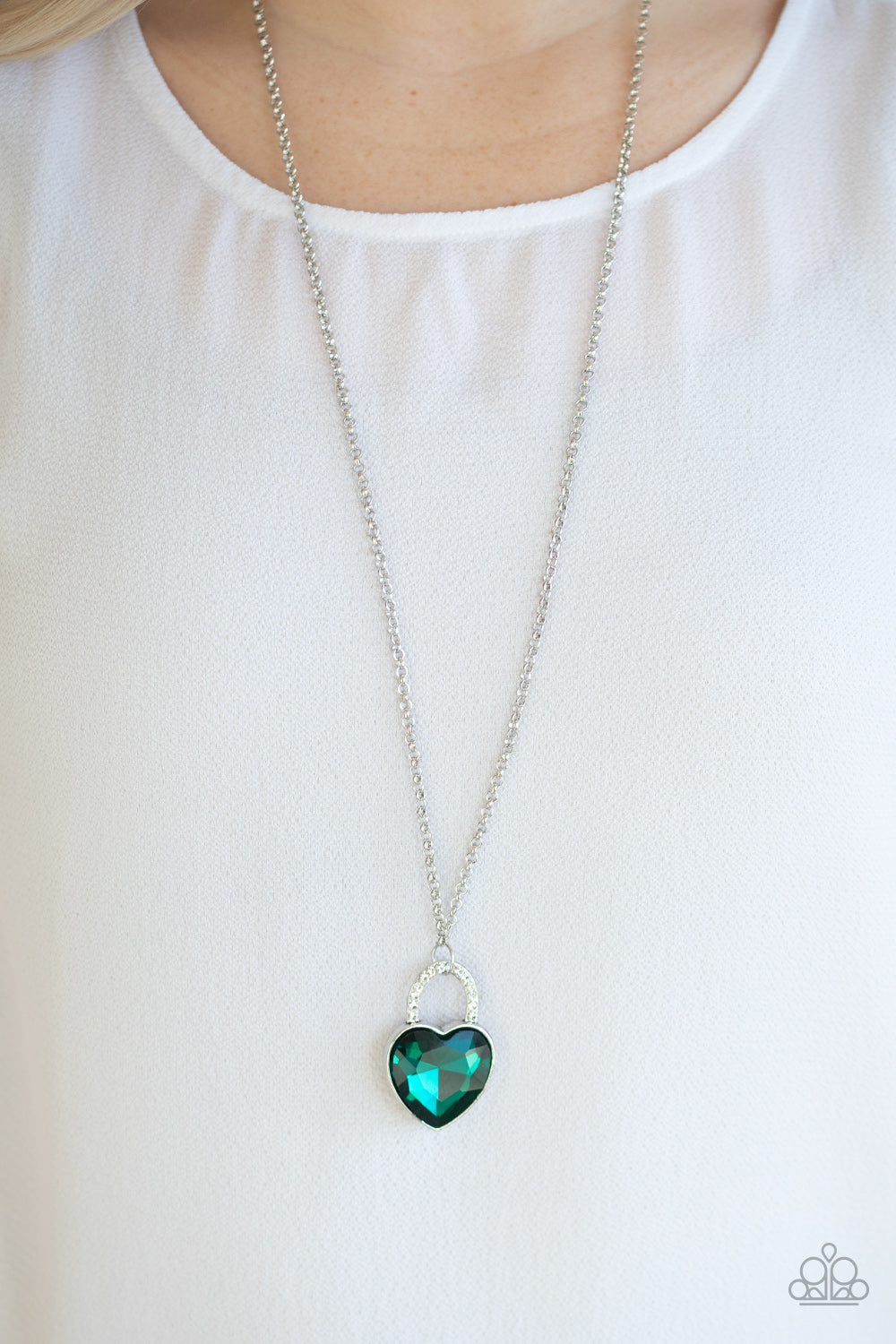 Locked in Love - Green - Barbara Towles Masterson's Store