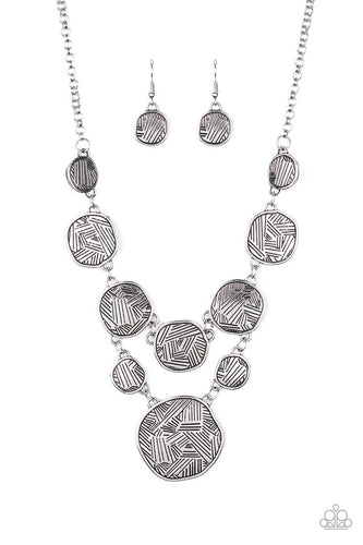 Metallic Patchwork - Silver - Barbara Towles Masterson's Store