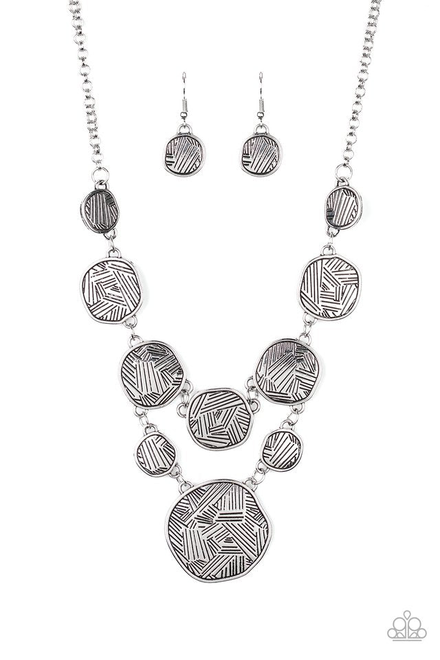 Metallic Patchwork - Silver - Barbara Towles Masterson's Store