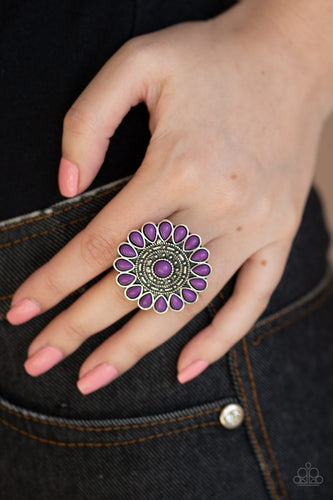 Posy Paradise - Purple - Barbara Towles Masterson's Store