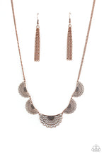 Load image into Gallery viewer, Fanned Out Fashion - Copper - Barbara Towles Masterson&#39;s Store
