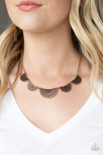 Fanned Out Fashion - Copper - Barbara Towles Masterson's Store