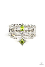 Load image into Gallery viewer, Triple Throne Twinkle - Green - Barbara Towles Masterson&#39;s Store
