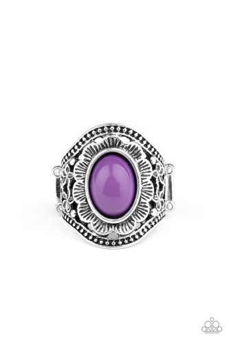 Garden Tranquility - Purple - Barbara Towles Masterson's Store