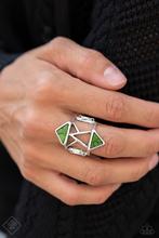 Making Me Edgy - Green Ring - Barbara Towles Masterson's Store