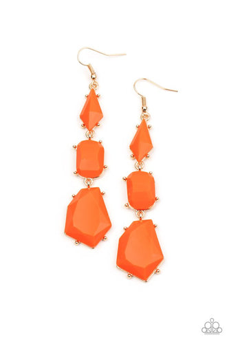 Geo Getaway - Orange - Barbara Towles Masterson's Store