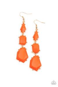 Geo Getaway - Orange - Barbara Towles Masterson's Store