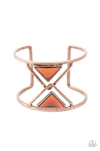 PYRAMID PALACE - Copper Cuff Bracelet - Barbara Towles Masterson's Store