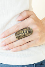 Load image into Gallery viewer, Tiki Trail - Brass - Barbara Towles Masterson&#39;s Store

