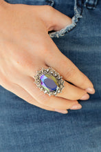 Load image into Gallery viewer, Bling Of All Bling - Blue ♥ Ring - Barbara Towles Masterson&#39;s Store
