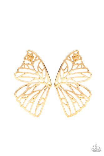 Butterfly Frills - Gold - Barbara Towles Masterson's Store