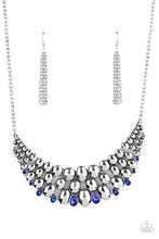 Load image into Gallery viewer, Powerhouse Party Blue Paparazzi Necklace
