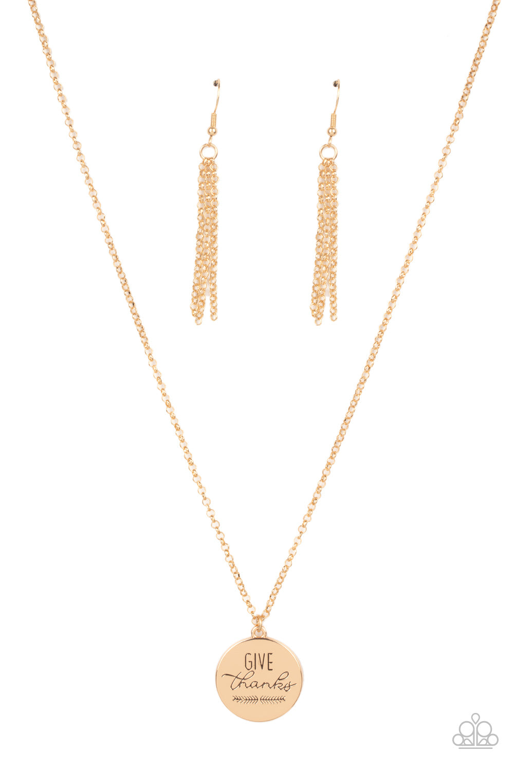 Give Thanks - Gold - Barbara Towles Masterson's Store