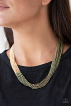 Load image into Gallery viewer, Metallic Merger - Brass - Barbara Towles Masterson&#39;s Store

