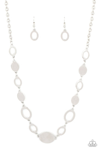 Working OVAL-time - Silver - Barbara Towles Masterson's Store