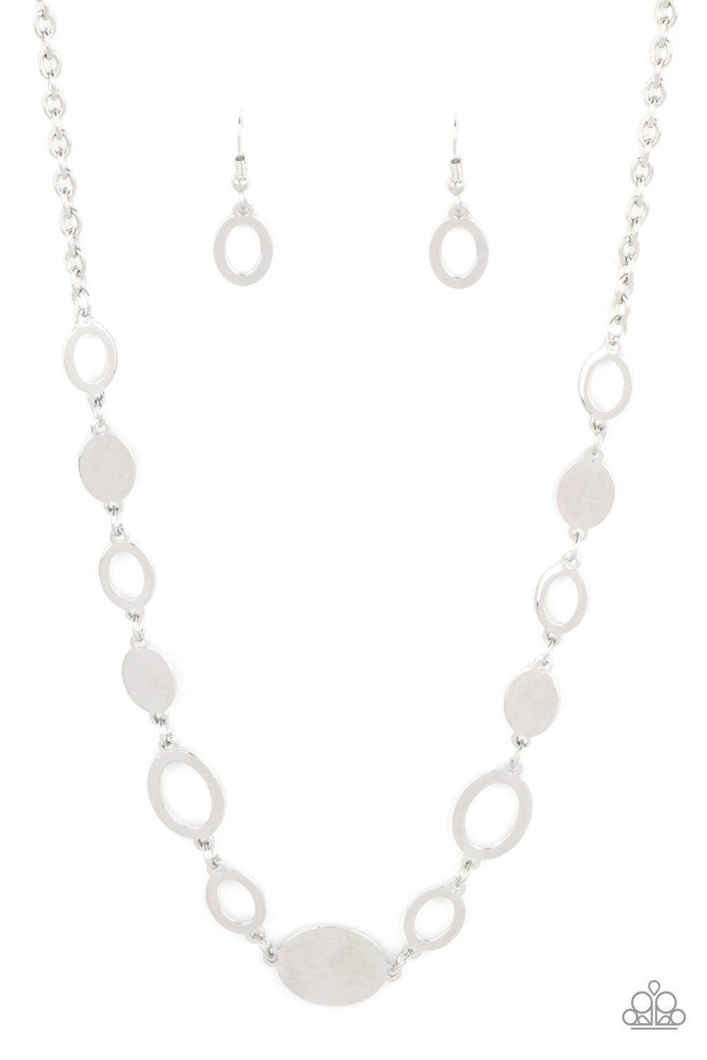 Working OVAL-time - Silver - Barbara Towles Masterson's Store