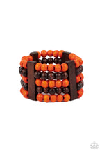 Load image into Gallery viewer, Caribbean Catwalk - Orange - Barbara Towles Masterson&#39;s Store

