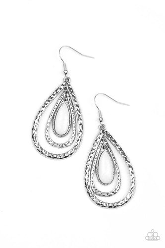 Teardrop Torrent - White - Barbara Towles Masterson's Store