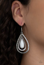 Load image into Gallery viewer, Teardrop Torrent - White - Barbara Towles Masterson&#39;s Store
