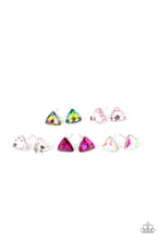 Load image into Gallery viewer, Starlet Shimmer Triangle Multi Earrings - Barbara Towles Masterson&#39;s Store
