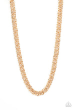 Load image into Gallery viewer, Urban Uppercut - Gold Paparazzi Necklace

