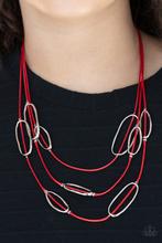 Load image into Gallery viewer, Check Your CORD-inates - Red - Barbara Towles Masterson&#39;s Store
