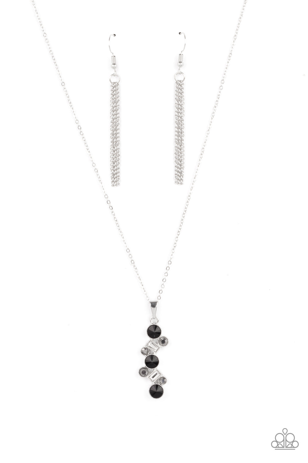 Classically Clustered - Black - Barbara Towles Masterson's Store