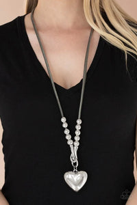 Forbidden Love Silver Necklace